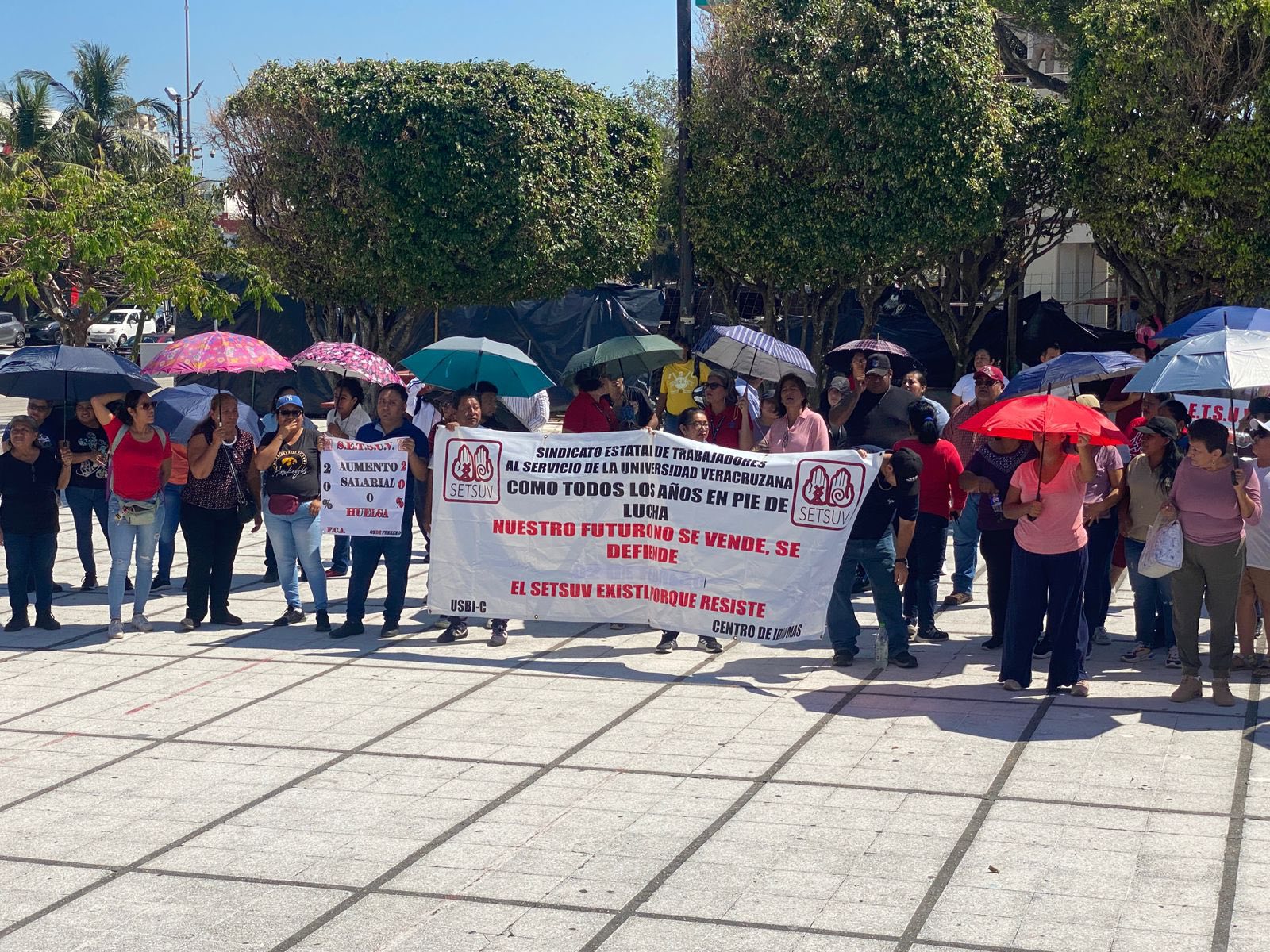 Ultimátum en la UV: Trabajadores del SETSUV amagan con huelga estatal por aumento salarial