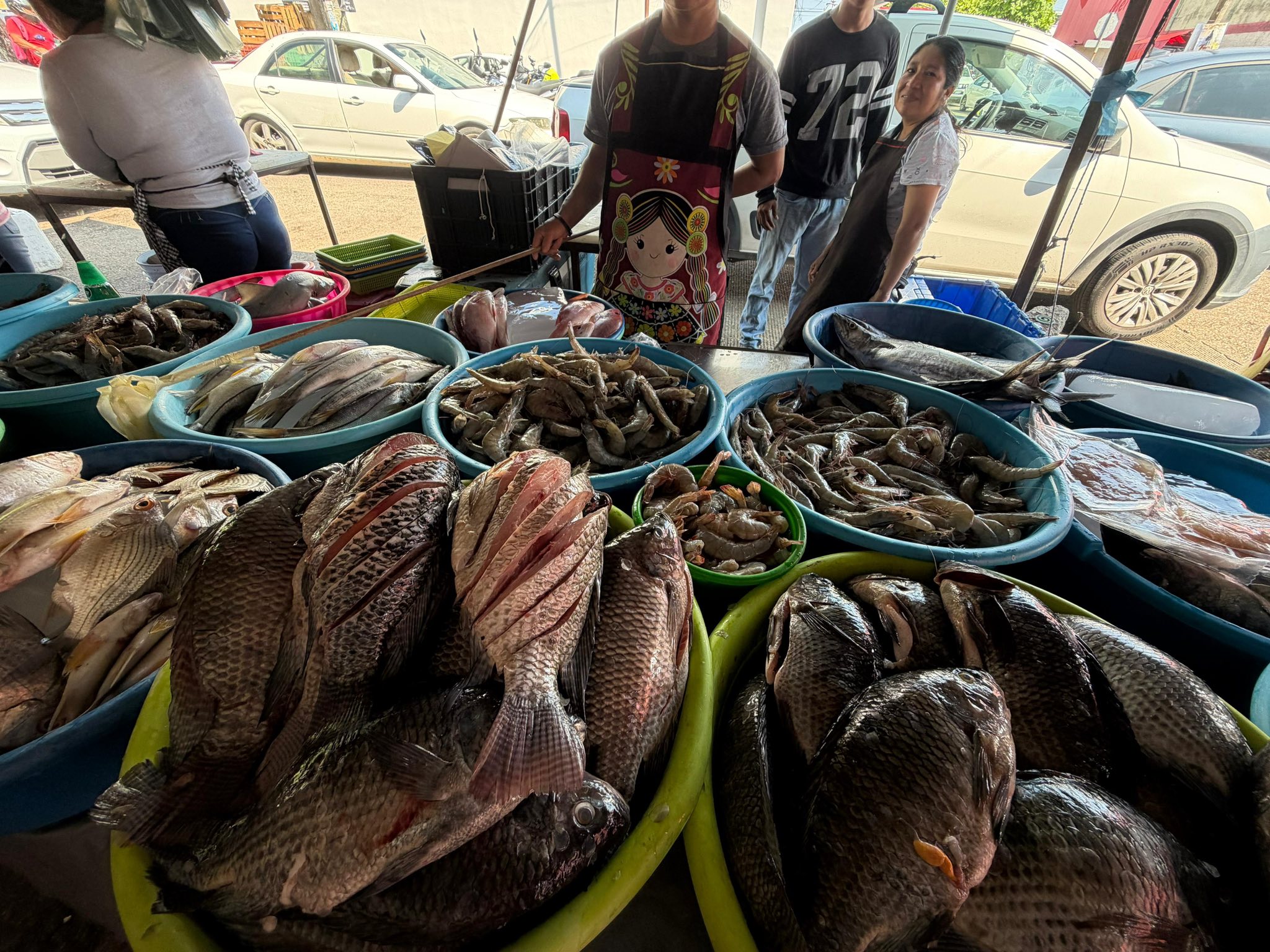 Crisis en el sector pesquero: Colapsan ventas de mariscos en Coatzacoalcos por derrame de crudo