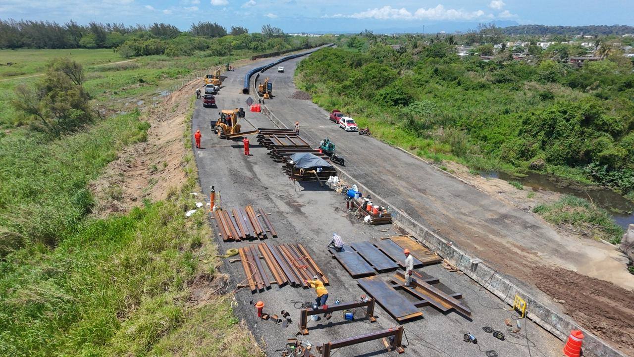 Avanza la construcción del Acueducto La Cangrejera–Coatzacoalcos