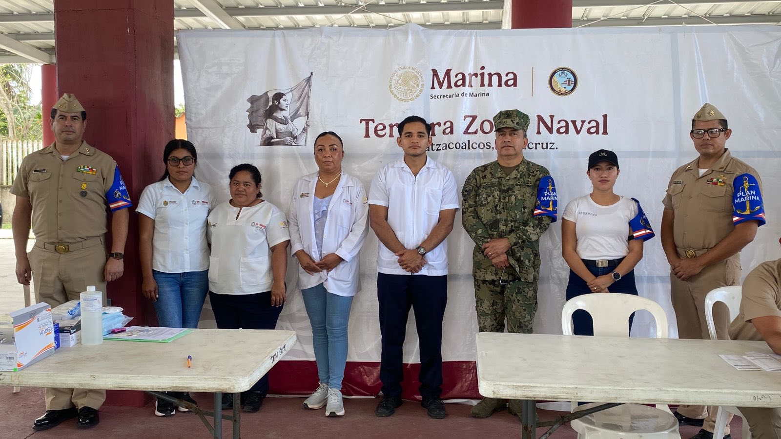 Semana de salud naval beneficia a cientos de ciudadanos en Las Barrillas