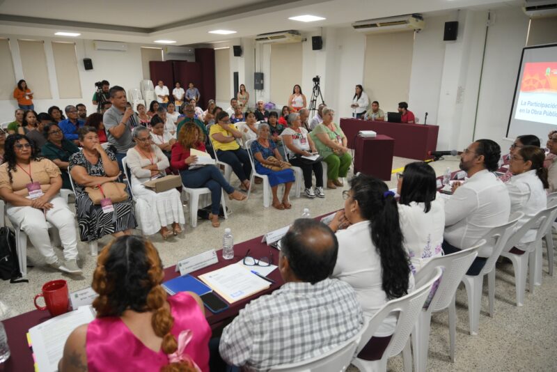 Fortalece Gobierno de Coatzacoalcos la participación ciudadana en obra pública con Cabildo Abierto