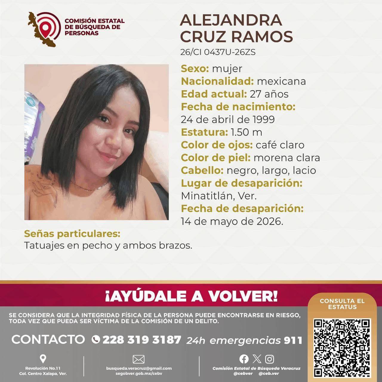 Sur de Veracruz registra varios casos de personas desaparecidas durante mayo de 2026