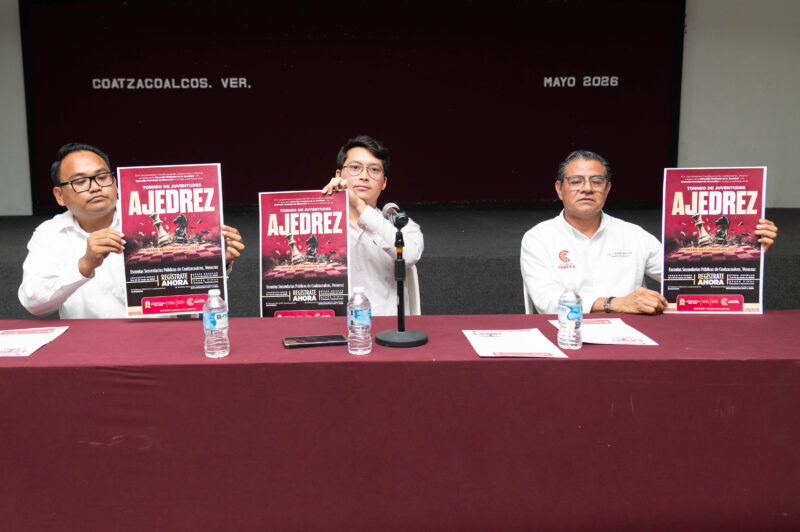 Invitan al Torneo Escolar de Ajedrez Intersecundarias Públicas 2026 en Coatzacoalcos