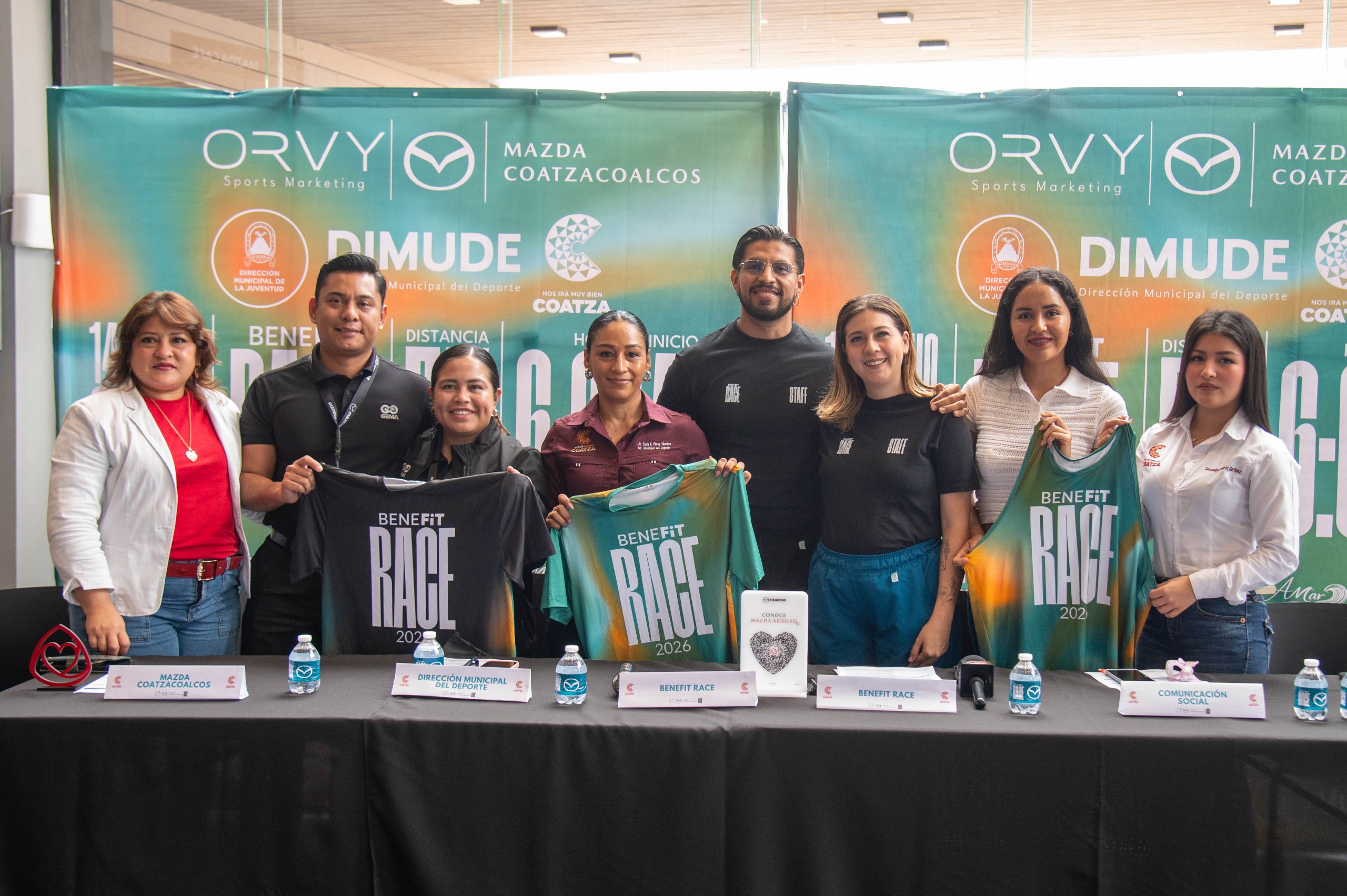 Ayuntamiento de Coatzacoalcos respalda realización de la carrera Benefit Race 2026