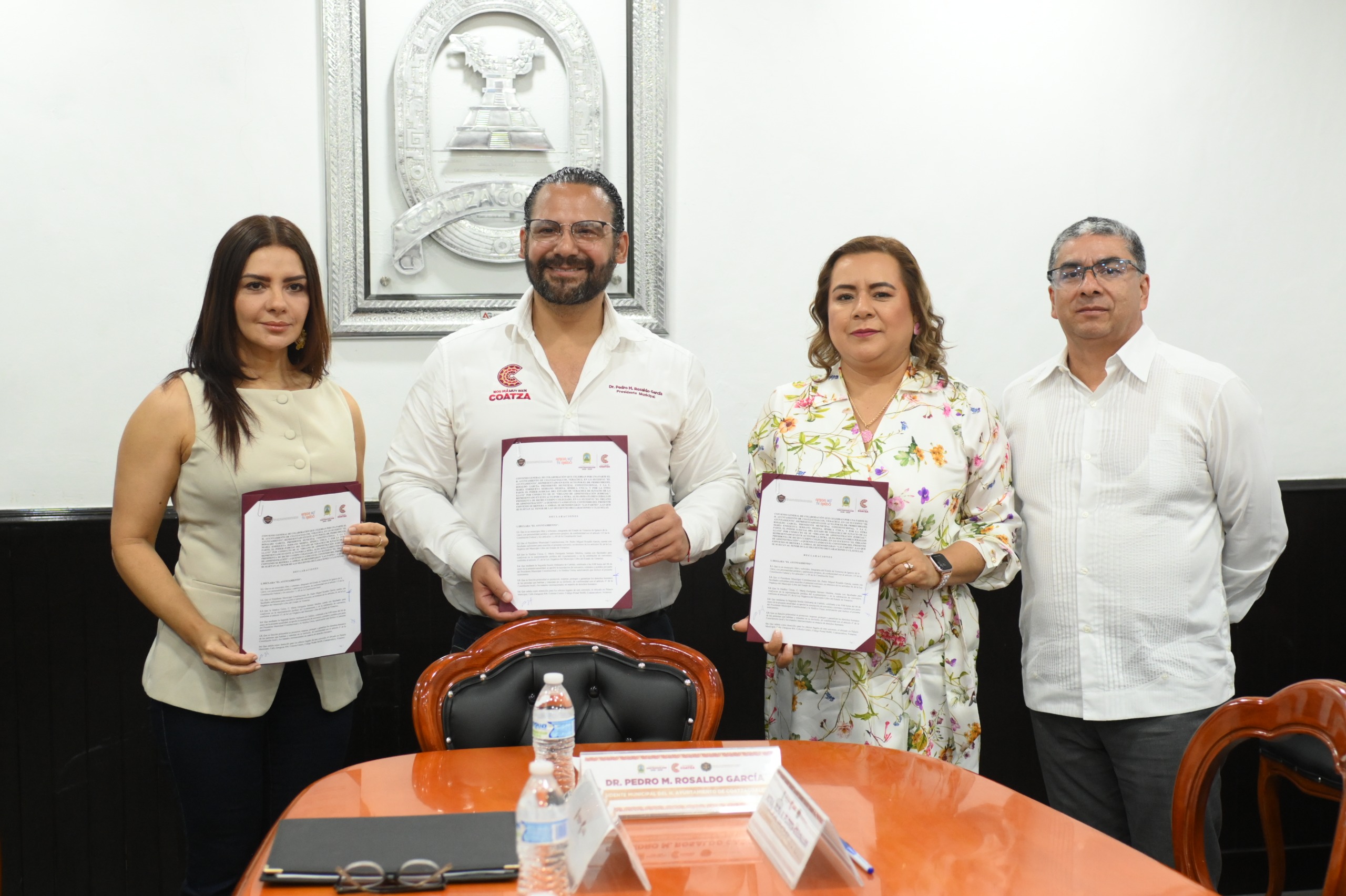 Firman Gobierno de Coatzacoalcos y Poder Judicial de Veracruz convenio para implementar programa ‘Amiga, Yo Te Ayudo’