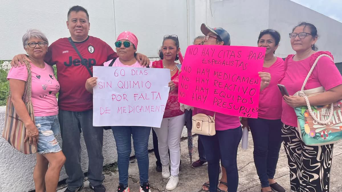 Desabasto de medicamentos oncológicos y para el dolor impacta a pacientes del IMSS en Coatzacoalcos